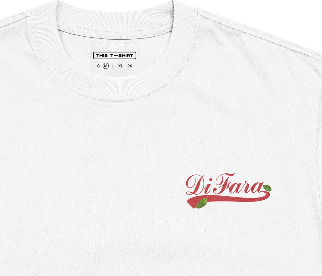 Di Fara Classic White T-Shirt